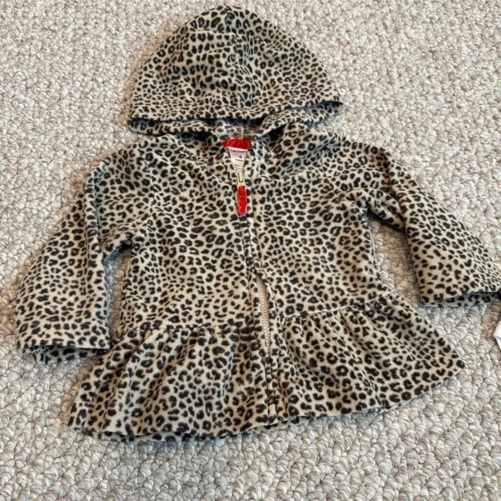 Carters Girls Cheetah 3pcs Outfit‎ Set Size 6 Months